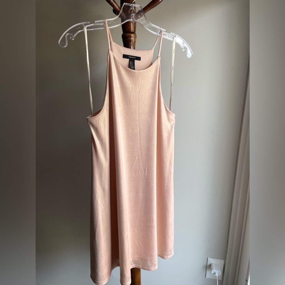Forever 21 Pink Midi Dress